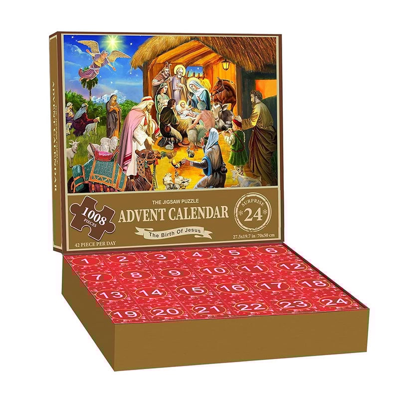 Kerstpuzzel-adventskalender 2023