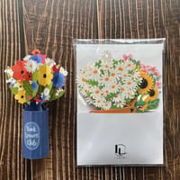 Pre-sale for two weeks-Elegant Bouquet Pop-Up Bookmark