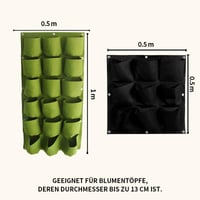 Vertikale Hängende Pflanze Wachsen Tasche für Gartenarbeit
