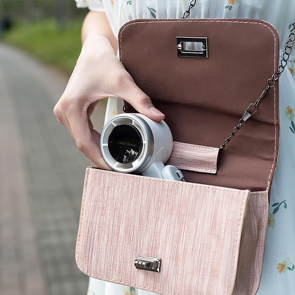 Sammenklappelig håndholdt højhastigheds turbine blæser