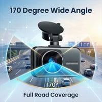 Sakerplus® Ultra 4K Dual Dash Cam