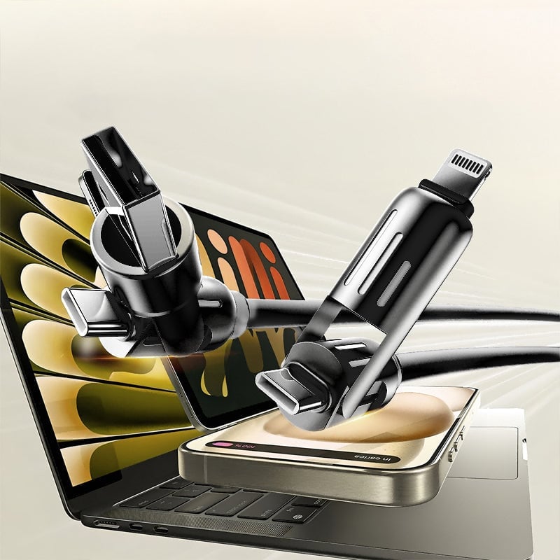 Saker 240 W 4-in-1 USB-C-Kabel