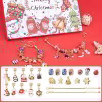 DIY kerstarmband set