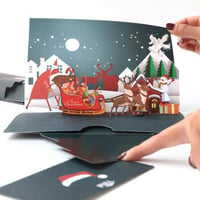 3D-Weihnachts-Popup-Karten