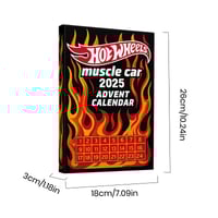 NASA Christmas Tree Decorations Hot Wheels Muscle Car Blind Box