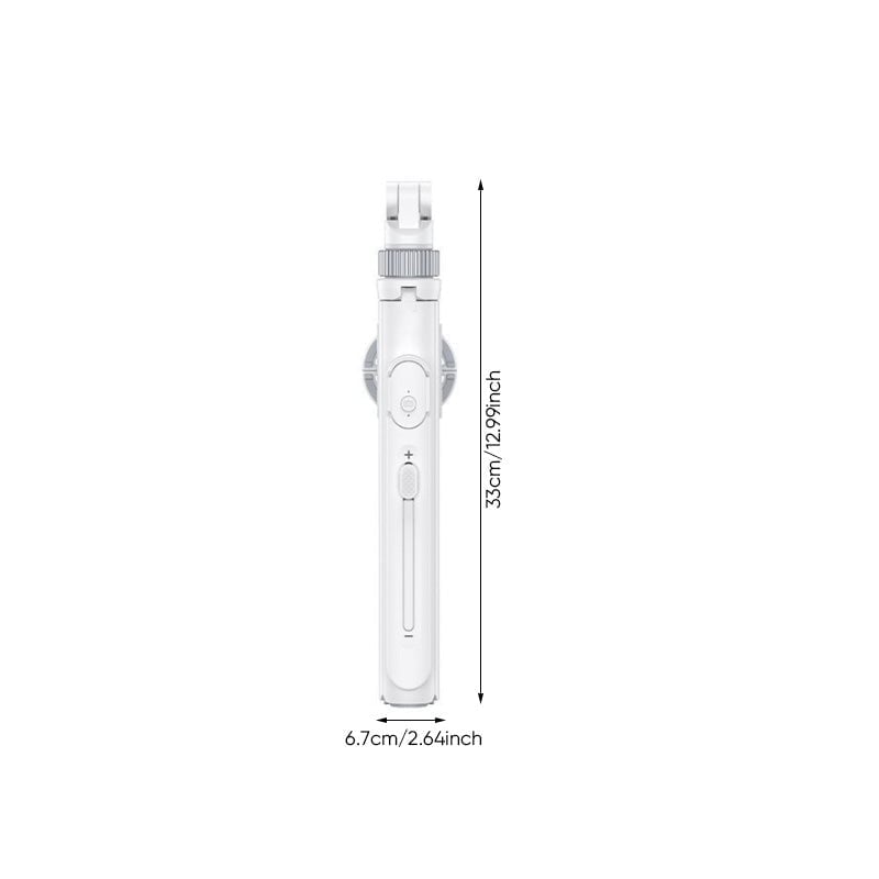 Multi-Functional 2-in-1 Magnetic & Clamp Selfie Stick Tripod