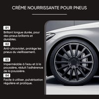 Cire de renouvellement des pneus automobiles