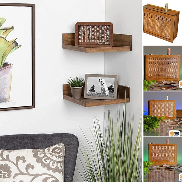 💶Sparschwein aus Holz mit Zähler