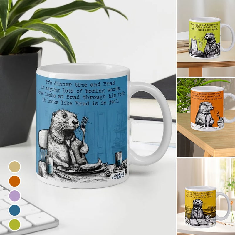 🦦Steve Mugs | Funny Mug