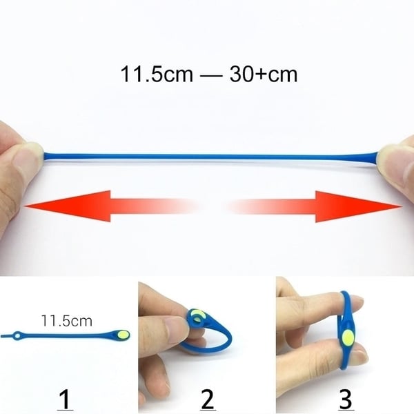 Gemakkelijke schoenveters (één maat past iedereen)