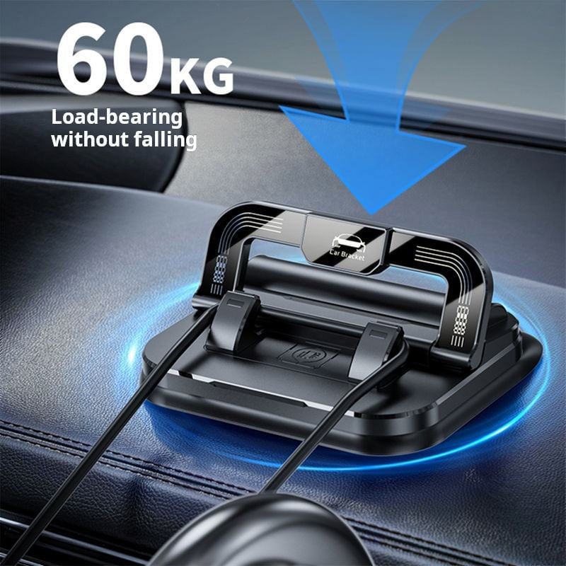 Foldable Silicone Parking Plate Phone Holder