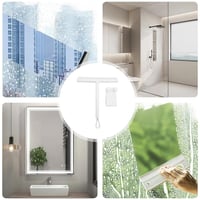 Rubber strip cleaning wiper