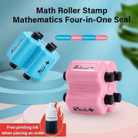 4-in-1 Mathe-Übungs-Roller-Stempel-Set