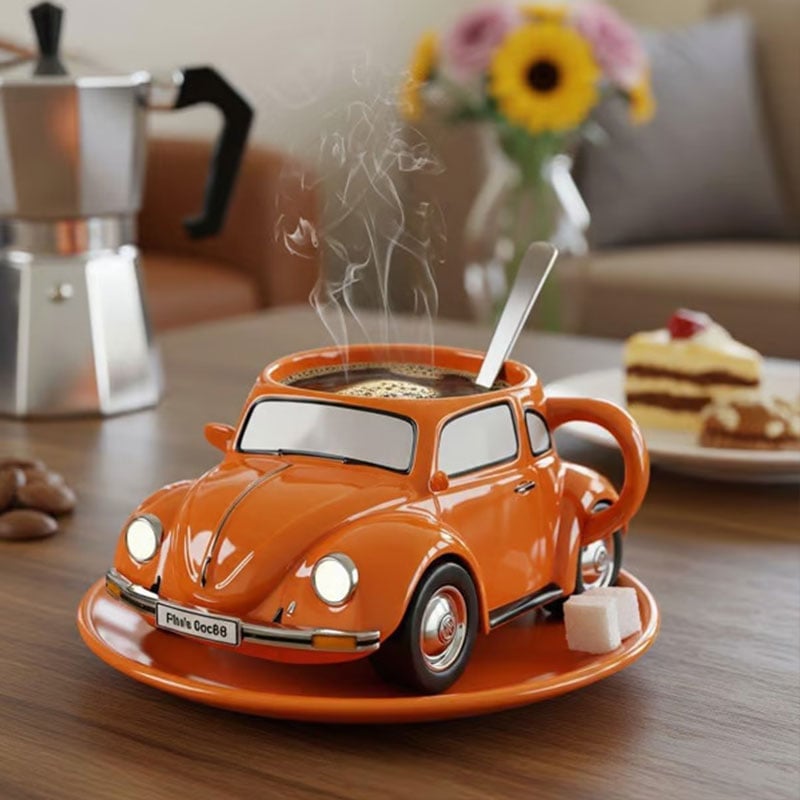 Beetle Shaped Coffee Mug