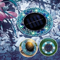 Mosaik-Solar-Gartenleuchten