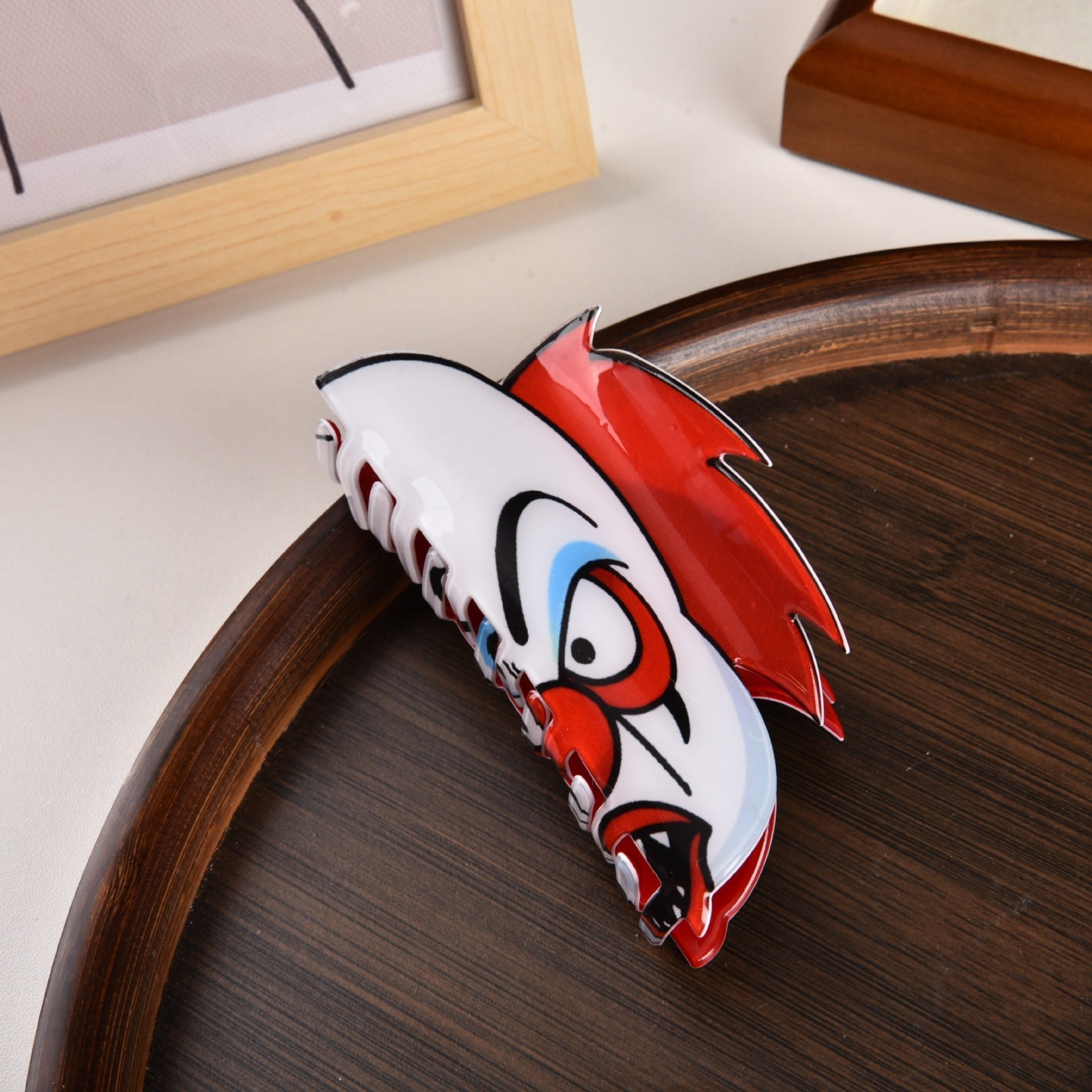Fun Horror Character Double-Sided Plastic Claw Hair Clips