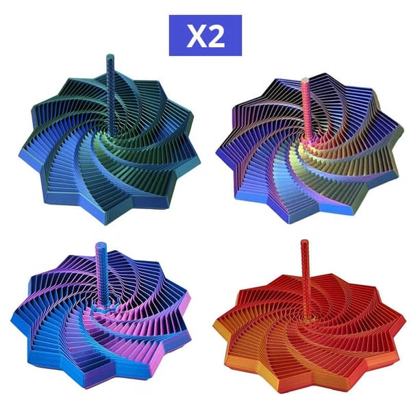 New 3D Printed Handheld Star Sensory Fidget Toy