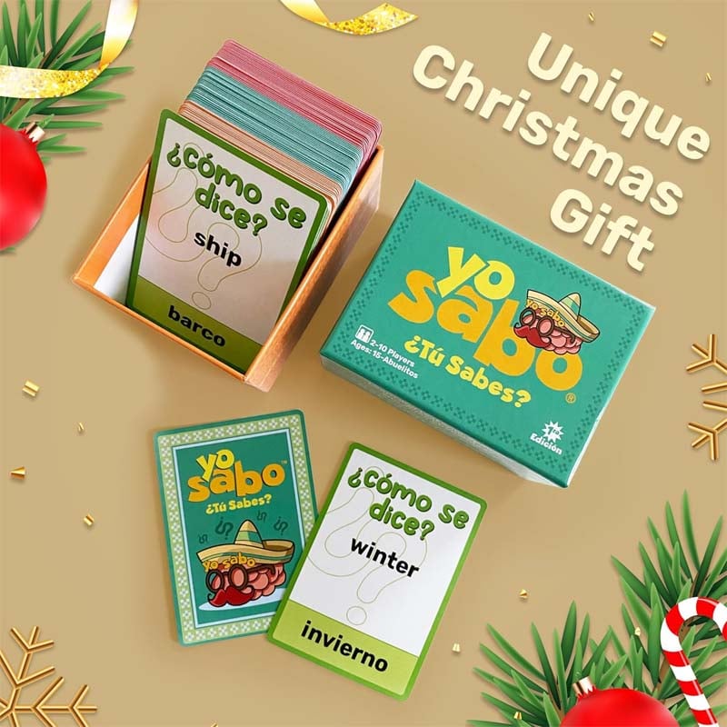 Family Friendly Bilingual Card Game