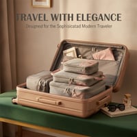 6-Piece Expandable Space-Saving Packing Cubes