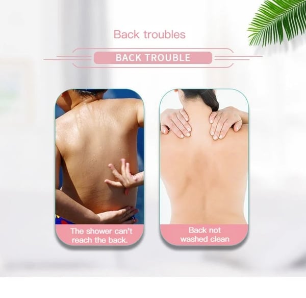 Sakerplus® Shower Foot & Back Scrubber, Massage Pad