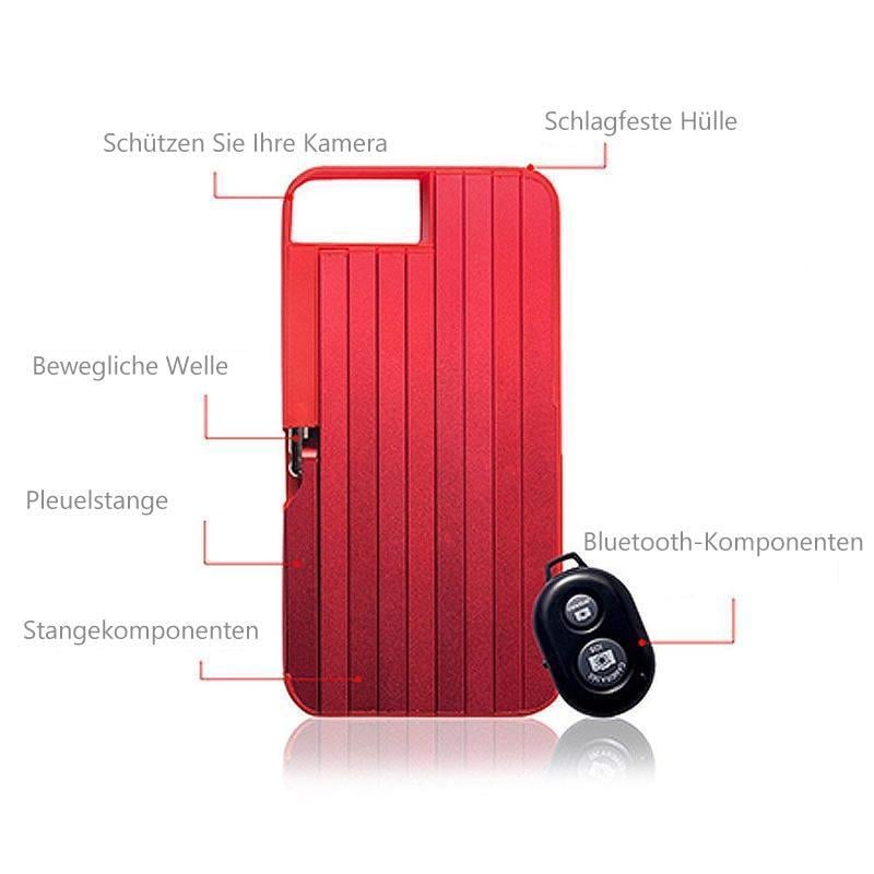 Bluetooth Selfie Stick Handy Hülle für iPhone