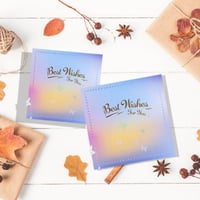 Scheda di ringraziamento della farfalla del fiore