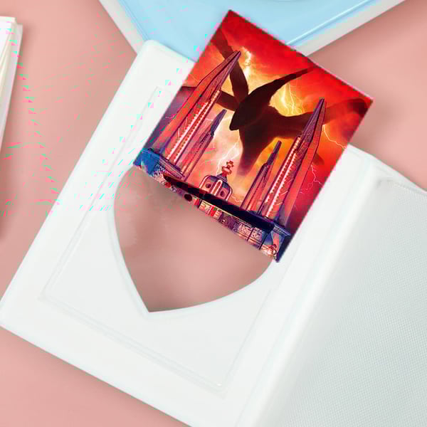 Heart-Shaped Hanging Photo Album