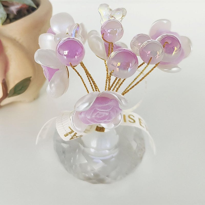 Crystal Rose Car Ornament