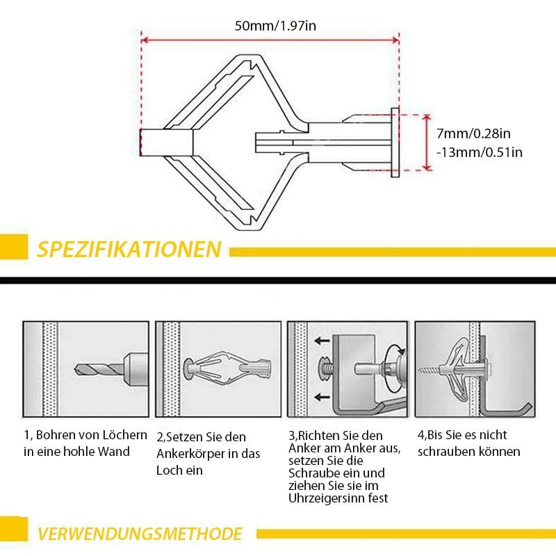 🔧Flugzeug-Ankerbolzen