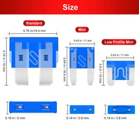 Assorted Automotive Blade Fuse Set