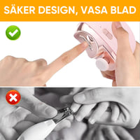🤚Elektriska nagelklippare