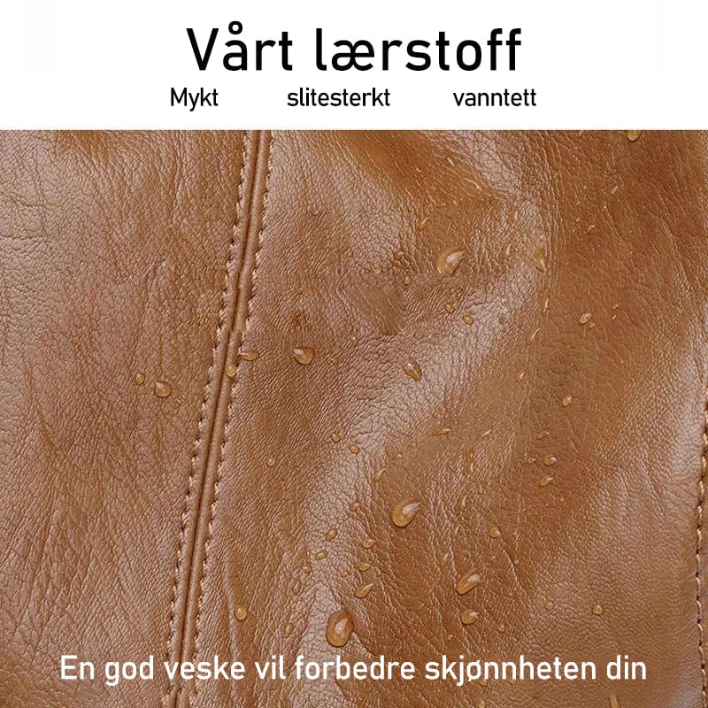 Multifunksjonell PU-ryggsekk for kvinner