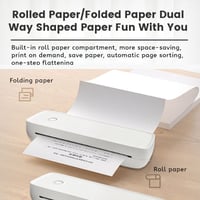 Portable Wireless Bluetooth Thermal Printer Free Shipping