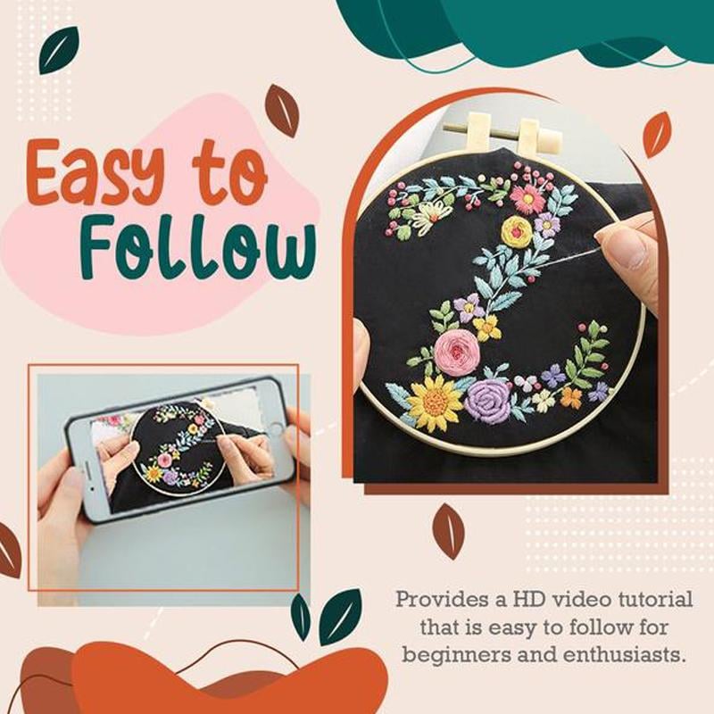 Fashion Statement Embroidery DIY Set