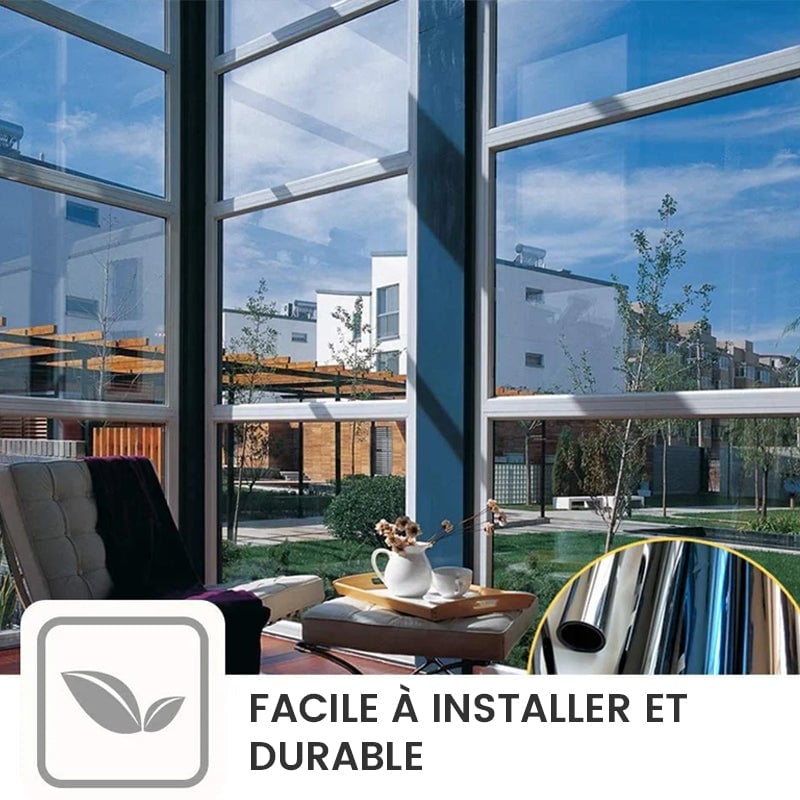 Film d'isolation thermique pour verre