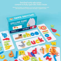 Wooden Alphabet Spelling Game for Kids