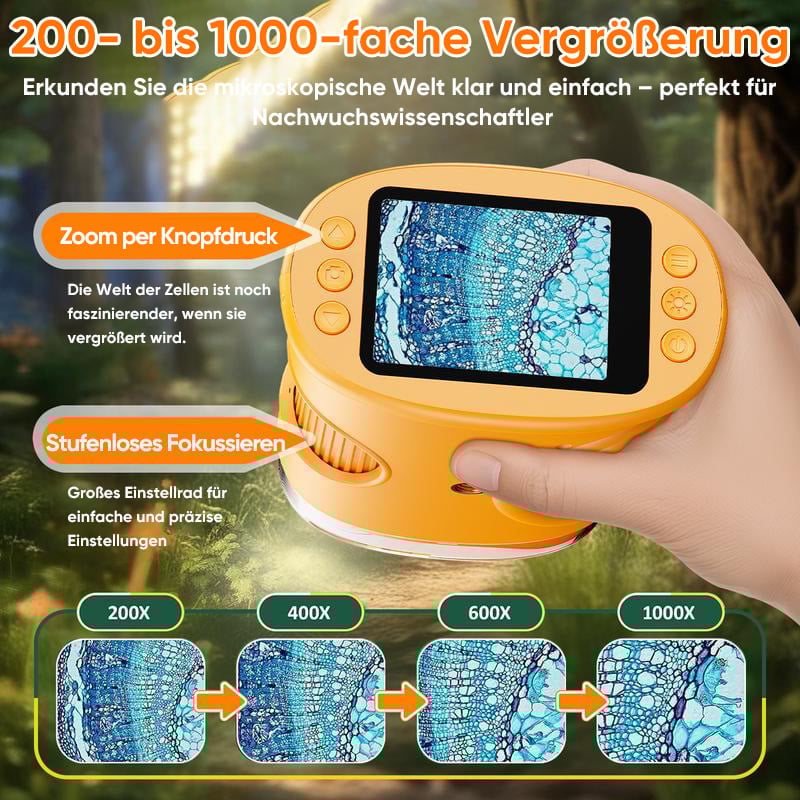 Sakerplus 1000X Digitales Handmikroskop