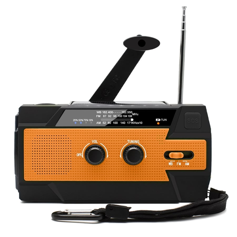 All-in-One Emergency Solar Powered Radio