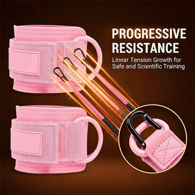 Ankle Straps Resistance Bands with Cuffs