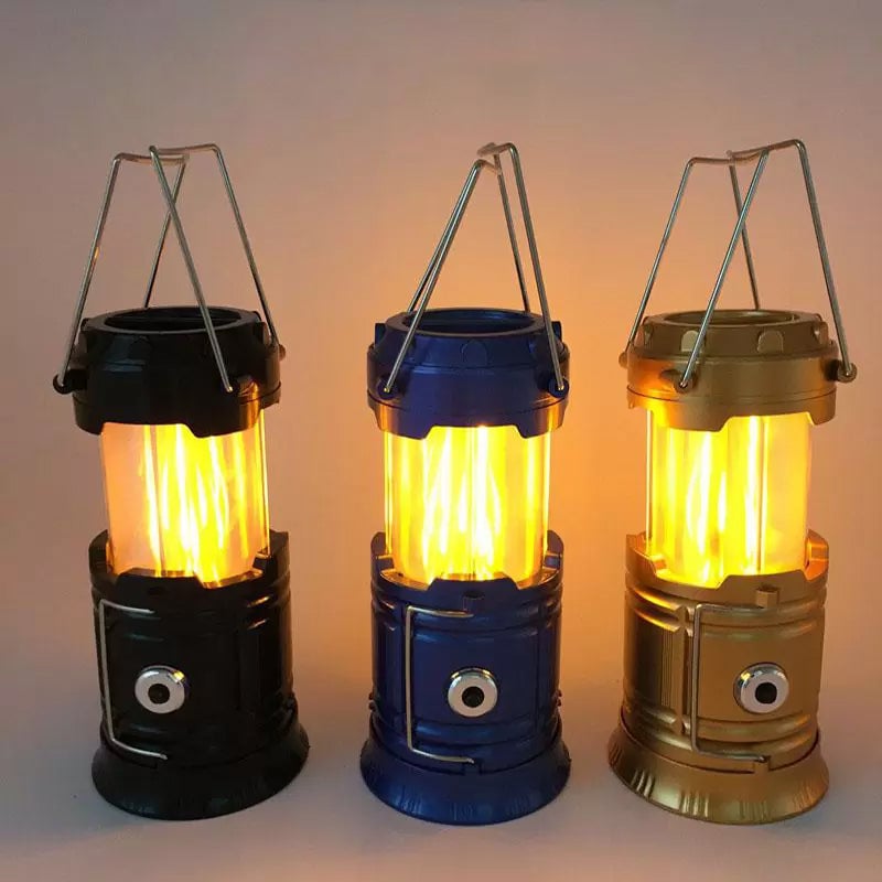 Solar wiederaufladbare LED Laterne für Camping, mit Lithiumbatterie