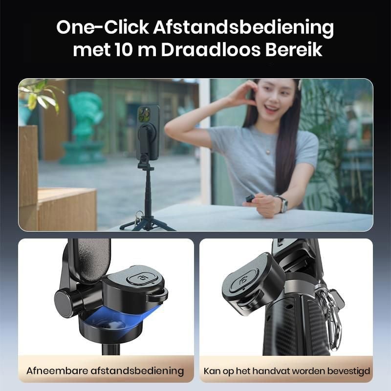 Magnetische Pocket Selfiestick