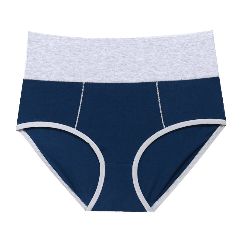 Ladies High Waist Knickers Plus Size Cotton Briefs