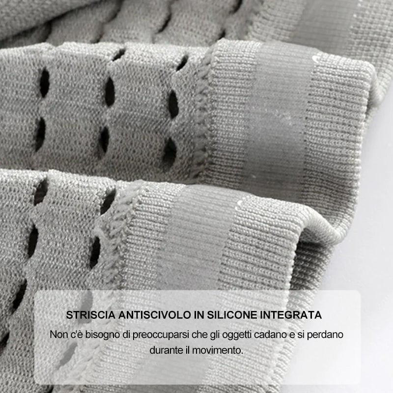 Marsupio multifunzionale in maglia traspirante a scomparsa