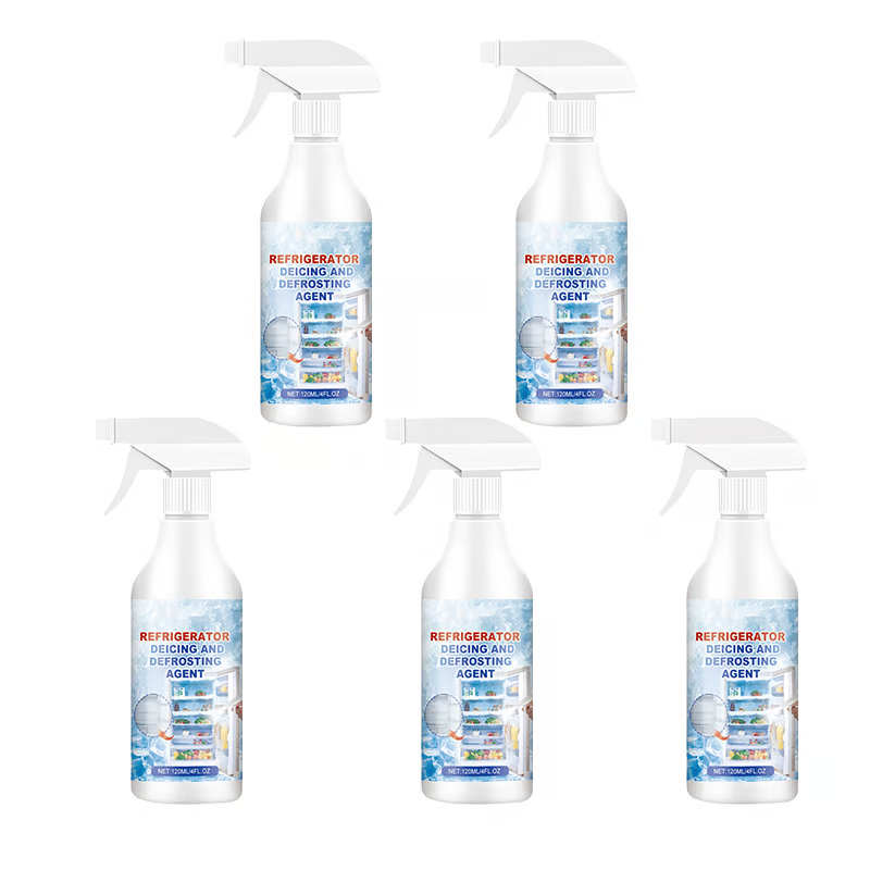 Refrigerator defrost and de-icer
