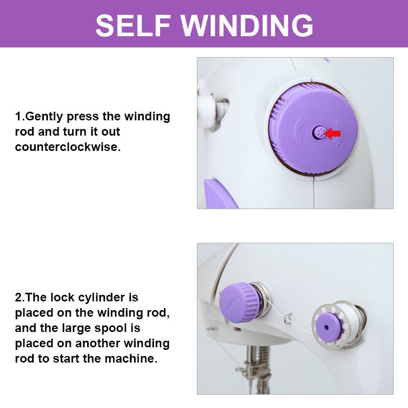 Husholdnings mini symaskiner