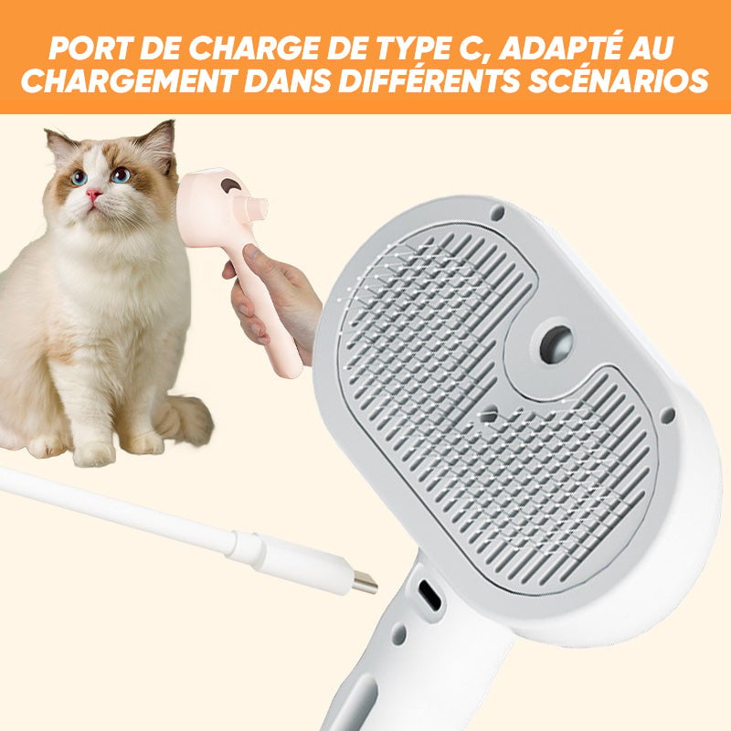 Peigne épilatoire en spray pour animaux de compagnie