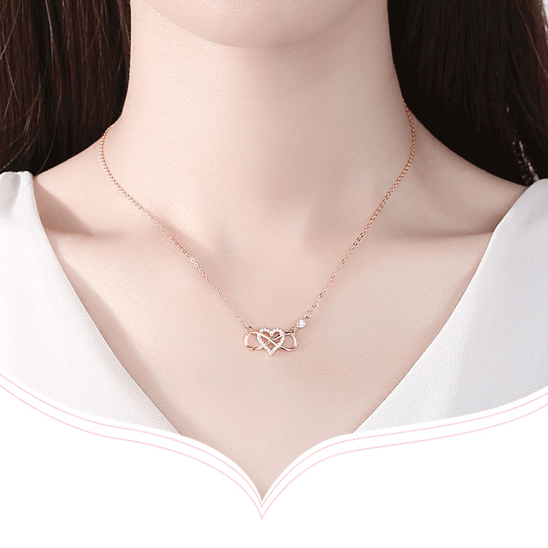 Collier Doux Amour Strass