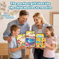 Reusable Magic Water Doodle Books for Kids