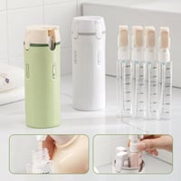 4-en-1 Distributeur de Voyage Rotatif Anti-Fuite