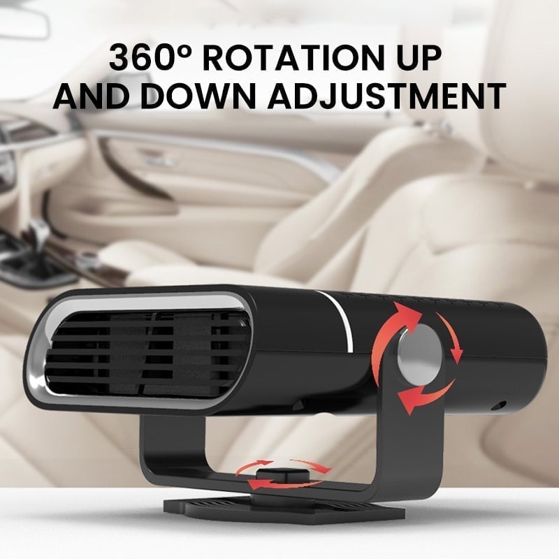 Sakerplus 12V Portable Car Heater Fan